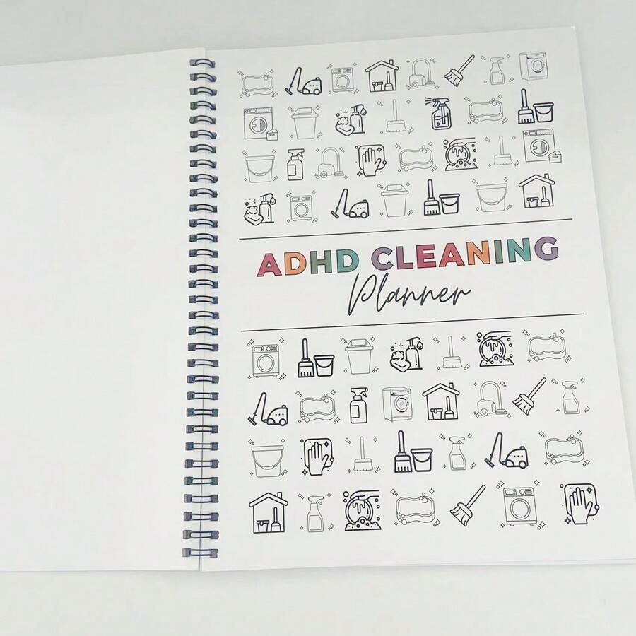 ADHD Cleaning Plan Schedule, Editable Home Cleaning Plan, Daily, Weekly ...