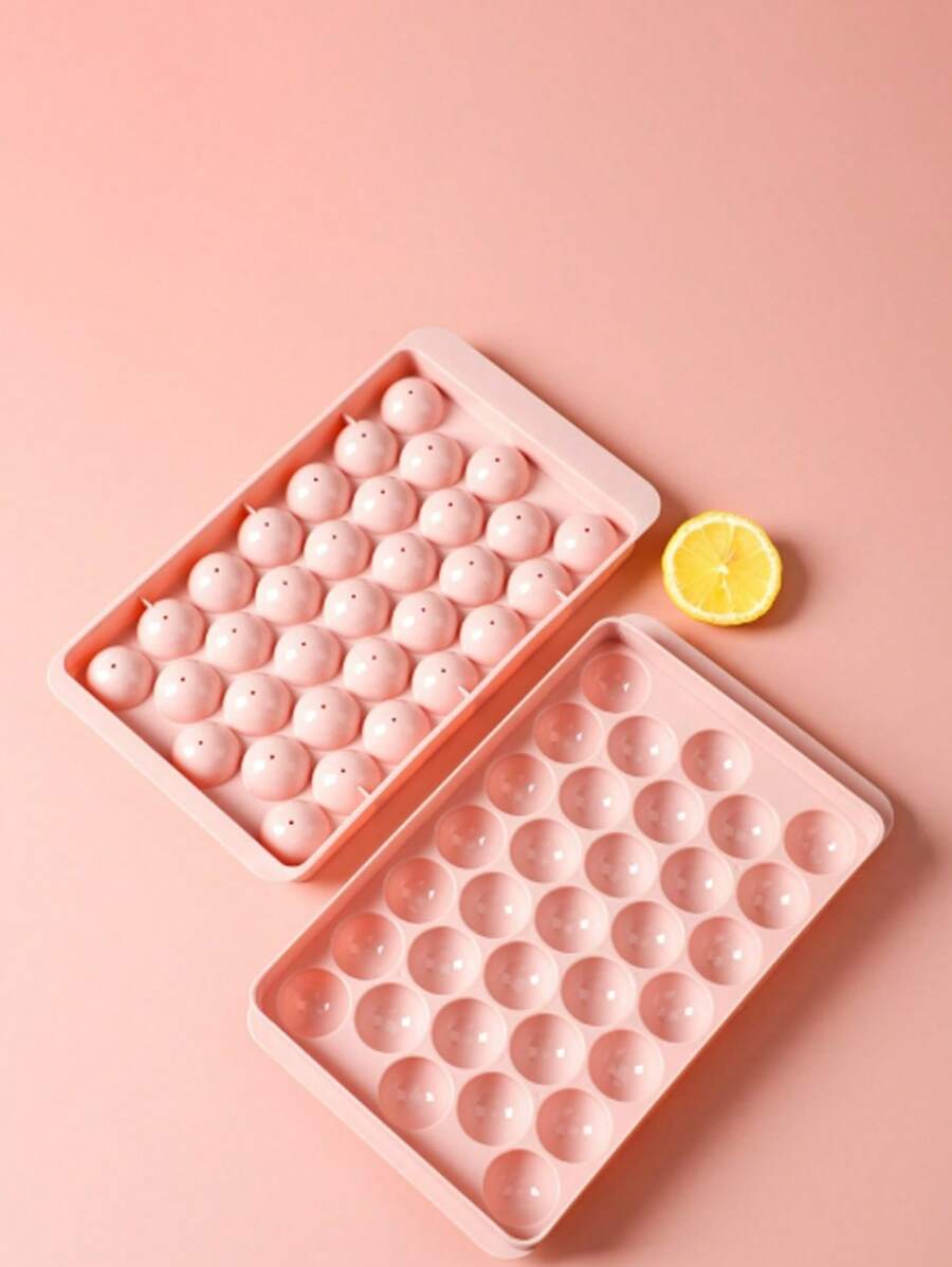 1pc Summer Ice Cube Tray, Ice Mold, Kitchen Fridge Ice Ball Maker Mold