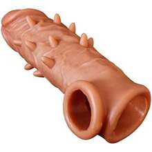 Couvercle de pénis réaliste réutilisable Jouet sexuel pour adultes convenant aux hommes et aux couples (2 styles) Sexe, sexy, jouets sexuels, outils sexuels, outils de sexe, produits SM pour homme femme et couple