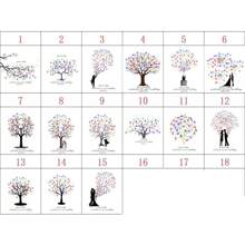 1 Stück Kreative Fingerabdruck DIY Finger Malerei Hochzeitsfeier Firmen Jahrestreffen personalisierter Fingerabdruck Anmeldung Baum, erhöht den Spaß, dekorative Malerei, Wohnzimmer, Schlafzimmer, Dekorationsposter, denkwürdig, bedeutungsvoll, Leinwand, ohne Rahmen, Valentinstag, Valentinstag Dekoration, Multifunktional, schimmelresistent, ornamental, exquisit, stilvolle, ideale Geschenke für sie, ihn, Freund, Freundin, Vater, Mutter, Familie, Freunde, Küche, Esszimmer, Schlafzimmer, Büro, Wohnzimmer, Zuhause, Garten, Teeraum, für Jahrestage, für Geburtstage, für Einweihung, für Abschluss, Weihnachtsdekoration, Herbst Zuhause Auffrischung, skandinavisch gemütliches Zuhause, warme Atmosphäre