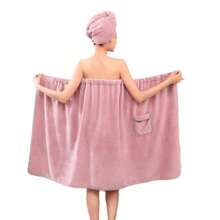 Luxurious Ladies Bathrobe & Shower Cap 2 Pieces Set – Spa-Quality Comfort For Effortless Pampering Back To School