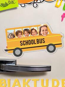 Custom Photo Magnet, Asymmetrical -Shaped Acrylic Fridge Magnets - CAR Fridge Magnets,Personalized Gift , Custom Baby Face Fridge Magnet, Gift For Mommy, Funny Photo Drive Car Magnet, Grandma Gifts,Warm, Lovely And Special Home Decorations - Multicolor - View 12