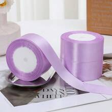 5 卷 4 厘米手工玫瑰缎带，婚礼长椅蝴蝶结装饰，花卉礼品包装饰边，新娘派对装饰，返校情人节