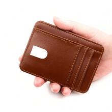 Ultra-Thin Portable Small Card Case Bank Card Holder Bus Card Holder Coin Purse For Men Card Wallet Keychain Wallet Mini Wallet Purse Wallet Wristlet Wallet - Multicolor - View 10