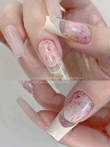 7 designs Plaques de tamponnage pour Nail Art aux motifs floraux vintage, feuilles de transfert de conception florale pour Nail Art DIY
