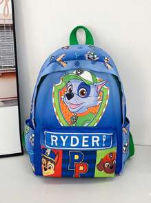 Paw Patrol Schoolbag For Kindergarten Children, 3-4-6 Years Old Backpack, Boy Paw Patrol Cartoon Bag, Lightweight And Large-Capacity Backpack, School Supplies, School Backpack, School Bag, Backpack For School, Back To School Backpack, School Bookbag, Back To School Bags, Waterproof, Portable, Classic Casual, Cute, Boys And Men, Perfect For Back To School, First Day Of School, Elementary School, Preppy Backpack For School