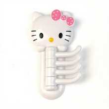 Sanrio [Rotating Hook For Towels & Keys] Adorable Rotating Hook - Hook Up Versatile For Towels, Bags & Keys, Traceless Wall Decor, Perfect For Kitchen & Bathroom, Kitchen Storage Utensils, Room Decoration, Suitable For Kitchen, Restaurant, Party, Camping, Gathering, Gift For Friends, Family Gift