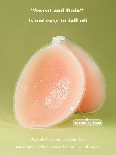 1 Piece Waterproof Silicone Bra, Available In A, B, C, D And E Packages. Please Be Sure To Check The Corresponding Packaging Before Purchase, Disclaimer: E Is Not The Product Size E For 10 Pieces Of Flower-Shaped Non-Woven Flower-Shaped Breastplate Do Not Mind Do Not Shoot!