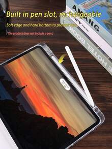 1 Ốp lưng máy tính bảng Acrylic trong suốt gấp ba, in họa tiết hoa, tích hợp khe cắm bút, vỏ sau bằng Acrylic trong suốt cao, chân đế gấp ba có thể điều chỉnh, chế độ ngủ/thức từ tính, tương thích với iPad Mini 6/Mini 7/Air 1/Air 2/9.7/10.2/10.5/Air 4/Air 5/10.9/Pro 11/Thế hệ thứ 10/Air 11-In.(M2)-2024/Pro 11-In.(M4)-2024/IPad Air 11 inch (M3) 2025/IPad (A16) 11 inch thế hệ thứ 11 năm 2025, Thiết kế thanh lịch/tối giản/phong cách nghệ thuật/dễ thương/sáng tạo/cá nhân dành cho nữ - Nhiều màu - Xem 7