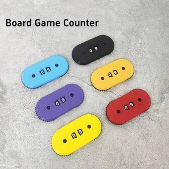 1pc Tabletop Game Accessories Counter Scoreboard Scoreboard, Scoreboard, 3D Printer, Digital Counter, Sports Scoreboard, Sports Accessories(Random Color)