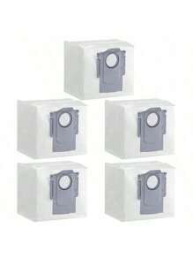 Dust Bag For Roborock S8+, S8 Pro Ultra, Q7 Max+/Max, Q5 Max+, Q8 Max+, S7 Pro Ultra, Q5, Q5+, Q7, S7 MaxV Ultra Robot Vacuum, 3.5L Large Capacity Disposable Bag