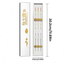 3 قطع طقم عوامة مع صندوق, مستلزمات صيد السمك, عوامة السمك, صيد البر, صيد البحر, صيد المنصات, عوامة سمك عامة, يمكن استخدامها لصيد السمك كالقاروص والكارب والقطّ، إلخ. - أبيض - مشاهدة 5