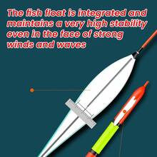 3 PiecesFloat Set With Box, Fishing Supplies, Fish Float, Wild Fishing, Rock Fishing, Sea Fishing, Platform Fishing, Universal Fish Float, Can Be Used To Catch Bass, Carp, Catfish, Etc - White - View 4