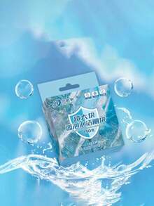 1/2/5pcs Extra Large Toilet Cleaning Tablets, Toilet Bowl Cleaner, Floral Blue Bubbles Toilet Deodorant, St Remover, And Urine Stain Remover - Multicolor - View 5