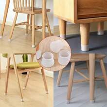 3/12 peças de capas de silicone para pernas de cadeira, protetores antiderrapantes para pernas de móveis, almofadas antiderrapantes para piso de mesa e cadeira, outros tipos de acabamento de metal, reduzem o ruído, adequadas para decoração de casa - reutilizáveis