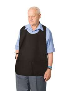 1pc Unisex Sleeveless Apron Vest, Neutral Work Apron For Adults, For Shoemakers, Chefs, Cleaning, Nursing