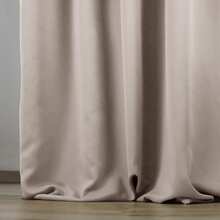 Thick, high-quality。 curtains, protect not only from light, but also provide thermal and acoustic insulation. Elegant and comfortable for your interior, combine practicality with aesthetics, are a stylish decorative element of any practicality with aesthetics, are a stylish de can be washed in the washing machine. They offer not only light blockage, but also help maintain an optimal temperature. Blackout curtains are perfect for bedrooms, cinema rooms and anywhere where complewhere where complevacy 區 - 香檳色 - 查看 3