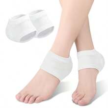 2 pièces Protecteur plantaire, tampon silicone pour talon pour les soins et le soutien quotidiens des pieds, protecteur de talon en gel