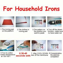 1/2/3 Pcs Iron-On Decals From 1776 America - DIY Heat Transfer Stickers, Suitable For Independence Day Celebration, Applicable To Clothing, T-Shirts, Pillows, Apparel Accessories And Stickers