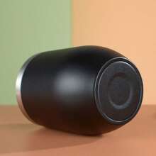 1pc 350ML 12oz Coffee Mug Thermal Cup Tumbler With Lid Stainless Steel Vacuum Insulated Double Wall Black Back To School