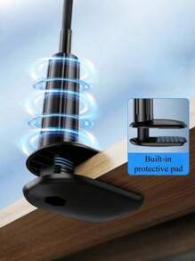 1 pezzo Supporto per telefono, supporto universale regolabile a 360° con collo di cigno, supporto per smartphone da 4-7 pollici, mantiene libera la porta di ricarica, adatto per vari ambienti come salotti, camere da letto, cucine, bagni, ed è anche un'ottima scelta come regalo.