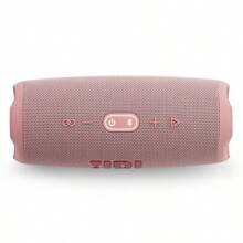 JBL JBL CHARGE5 Wireless Bluetooth Speaker + Subwoofer, Portable Outdoor Waterproof Dustproof Speaker, Enhanced Racing Loudspeaker, Pink