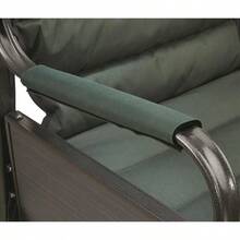 Guide Gear XL Comfort Padded Director's Camp Chair, 400-Lb. Capacity Gray Plaid - Green - View 5