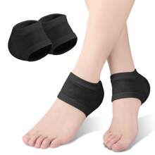 2 pièces Protecteur plantaire, tampon silicone pour talon pour les soins et le soutien quotidiens des pieds, protecteur de talon en gel