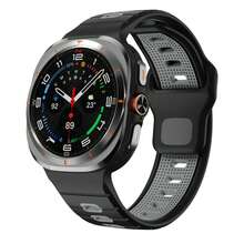Curele sport compatibile cu Galaxy Watch Ultra, accesorii din silicon pentru ceas inteligent, brățară Galaxy Watch Ultra, 47 mm - Samsung Galaxy Watch Ultra 47 mm - Vizualizare 9