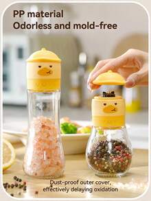 1PC Multi-Functional Kitchen Supplies Spice Tools Pepper Salt Manual Grinder 180ml/200ml,Kitchen Gadgets Gift Ideas - Multicolor - View 9