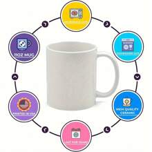 1 pièce Peu importe où je vis, je suis toujours de Brooklyn Mug, 11 Oz Tasse en céramique blanche, Micro-ondable, Tasse polyvalente, Convient pour boire de l'eau et du café quotidiennement