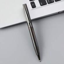 高端简约圆珠笔 - 书写流畅/奢华行政礼品笔/适合男女书法爱好者的完美签名笔/商务 - 0.5mm 顺滑笔尖，可更换笔芯 - 1 Pen - 查看 5