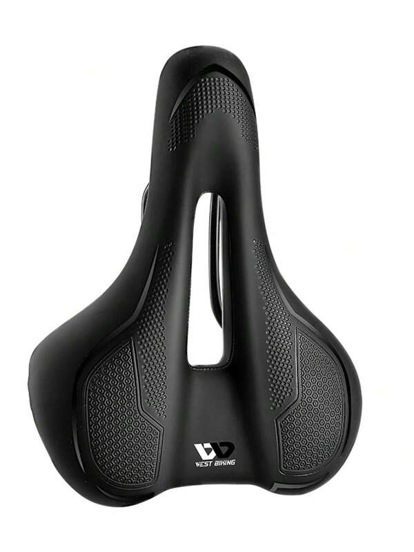 1 pieza Cojín de asiento para bicicleta, de alta elasticidad y absorción de impactos, apto para bicicleta de montaña y bicicleta de carretera, sillín cómodo y transpirable, equipo de ciclismo, para recorridos de larga distancia, resistente al desgaste y antideslizante