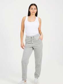 brave soul Classic Sweatpants, Joggers Grey - Grey Marl - View 2
