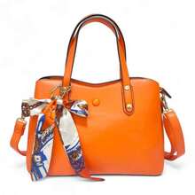 Women Shoulder Bags - 橘色 - 查看 9