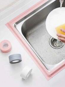 2 cuộn băng keo tự dính chống thấm nước - Băng keo chống rò rỉ đa năng dùng cho phòng tắm, nhà bếp, đường ống, bồn tắm, nhà vệ sinh và mặt bàn - Dễ lắp đặt, bền chắc, dán được trên nhựa/gỗ/vải, băng keo bịt kín phòng tắm, băng keo bịt kín nhà bếp, vật dụng thiết yếu để bảo trì, bề mặt nhẵn, chất bịt kín đa năng. - Nhiều màu - Xem 7