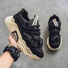 Herren Mode Neuer Stil Vielseitige schwarze Lässig Sportschuhe, Athletikschuh, für männliche Studenten
