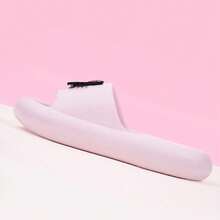 Miniso Hello Kitty 可爱卡通女士柔软弹力排水孔厚底EVA浴室拖鞋（粉色）适合日常使用