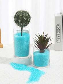Aquarium Water Tank Scenery Fluorescent Sand Drifting Bottle Wishing Bottle Decoration Luminous Sand