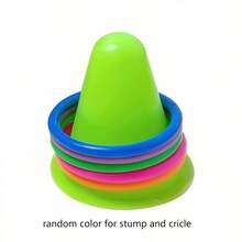 6pcs Rabbit Boredom Stump Toys, Small Pet Circle Toy, Puzzle Toy For Rabbits & Hamsters, Ice Cream Bucket Small Animal Toy - Multicolor - View 6