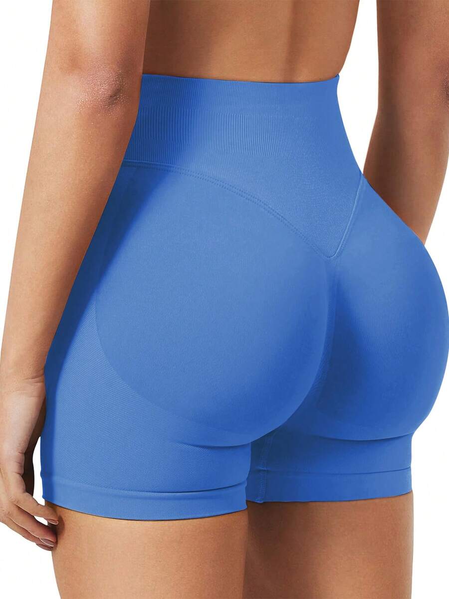 高腰收腹短裤、隐形褶皱提臀紧身裤、曲线骑行短裤、女式平角裤、束腰带、加大曲线、黑色短裤、紧身短裤、女士健身短裤、女式平角裤