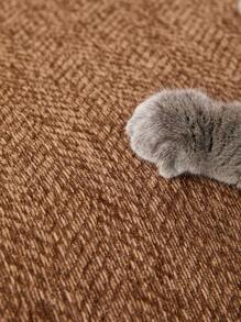 1pc All Season Chenille Sofa Cover - Anti-Splash, Machine Washable, Non-Slip, Suitable For Bedroom, Office, Bedroom And Living Room, Home Decor