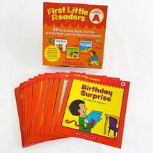 Lachilly First Little Readers系列丛书，儿童英语学习绘本，幼儿英语教育辅助工具，家庭和学校课堂英语学习用品 - 彩色 - 查看 15