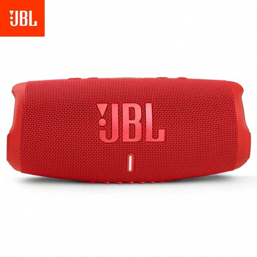 JBL CHARGE5 便携式蓝牙音箱带低音炮，户外防水防尘音箱，增强型轨道音箱，红色