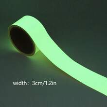 夜光胶带贴纸 - 彩色夜光胶带：橙色、粉色、绿色、蓝色，适用于浴室、家居、办公室、房间装饰 - 彩色 - 查看 14