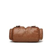 Modischer minimalistischer Vintage-Shopper mit mehreren Taschen, Nieten und elegantem Lässig-Design, vielseitiger Schulter-/Unterarmtragedesign für Straße und Urlaub