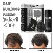 头发增厚纤维和造型套装头发增厚纤维粉，可立即使稀疏头发变厚 - 多色 - 查看 7