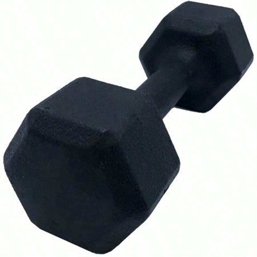 Halter Sextavado 04kg Pintado - Academia/Musculação/Fisioterapia
