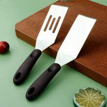 1/2 Pezzi Spatole da cucina piccole in acciaio inossidabile, da usare per cuocere brownies, biscotti, lasagne, servire torte, spatole da cucina e da servire pancake, utensili da cucina per ristoranti