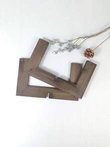 木制植物架，中世纪现代花盆，藤制花盆架，低矮室内植物架 - 波西米亚乡村木制凳子，适用于植物架，适合 5-15 英寸花盆 - 彩色 - 查看 8